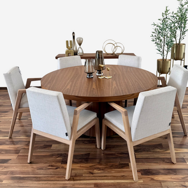 COMEDOR LORETA CON SILLÓN BAJO ZEN